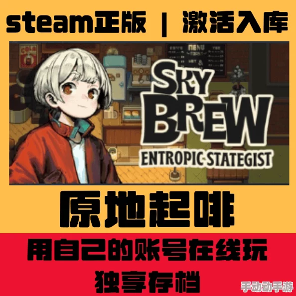 惊喜上线！经营游戏《原地起啡》Steam页面正式登场，全面支持简体中文及多项新特性