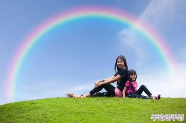 高义白洁大雨让我们在风雨中成长，迎接彩虹的到来，心怀希望与勇气