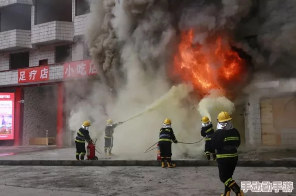 燃烧的岛群火灾持续蔓延，消防队全力扑救，居民紧急撤离确保安全