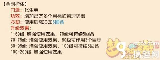 梦幻西游手游孩子技能冷却时间及热门应用解析