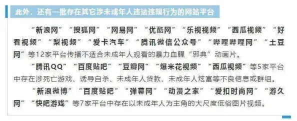 在线看毛片地址网友称内容低俗传播不良信息误导青少年